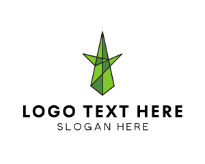 Geometric - Glass Mosaic Tree logo design