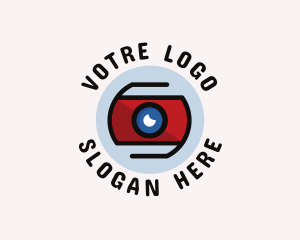 Vlogger - Security Surveillance Camera logo design