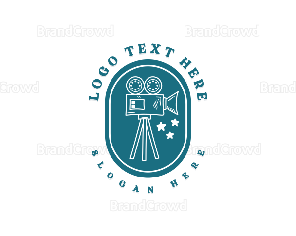 Doodle Cinema Camera Logo