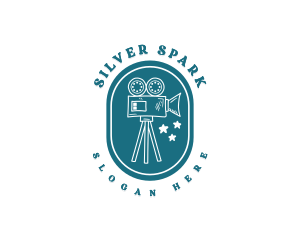 Doodle Cinema Camera logo design