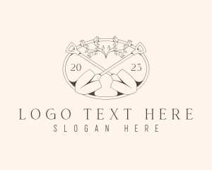 Garden - Elegant Garden Shovel logo design