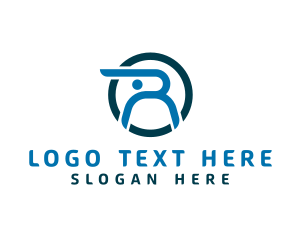 Corporation - Letter R Business Firm logo design