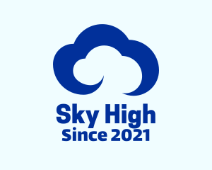 Blue Sky Cloud logo design