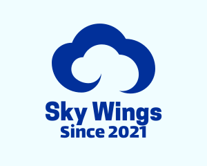 Blue Sky Cloud logo design