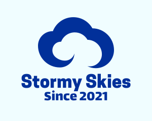 Blue Sky Cloud logo design