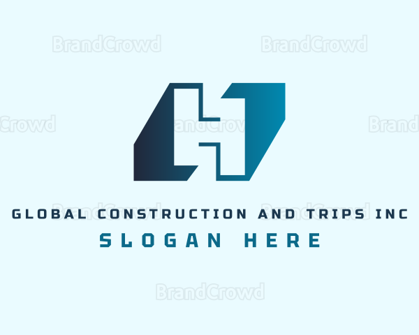 Housing Construction Property Developer Logo