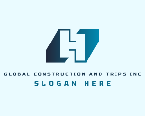 Housing Construction Property Developer Logo