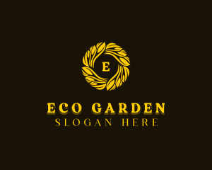 Eco Nature Garden logo design