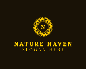 Eco Nature Garden logo design