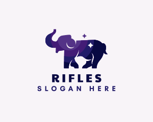 Elephant Wildlife Animal Logo