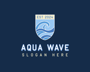 Wave Travel Tourism logo design