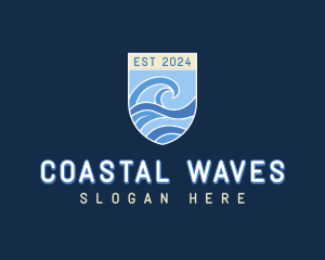 Wave Travel Tourism logo design