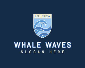 Wave Travel Tourism logo design