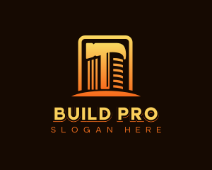 Hammer Building Construction logo design