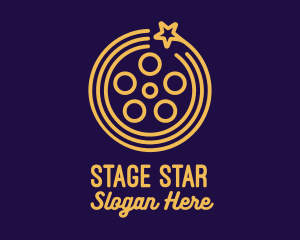 Actor - Entertainment Movie Star logo design