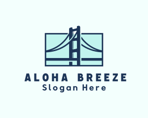 Road Bridge Infrastructure logo design