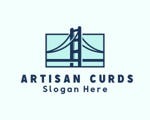 Road Bridge Infrastructure logo design