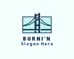 Road Bridge Infrastructure logo design