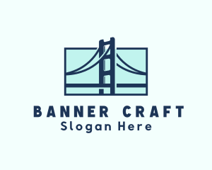 Road Bridge Infrastructure logo design