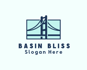 Road Bridge Infrastructure logo design