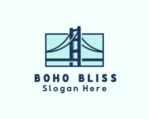 Road Bridge Infrastructure logo design