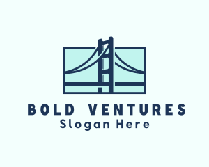 Road Bridge Infrastructure logo design