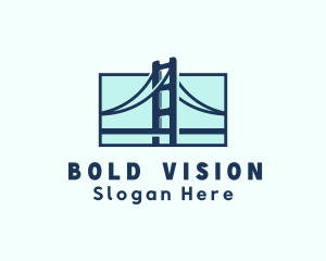 Road Bridge Infrastructure logo design