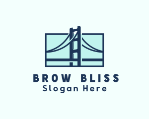 Road Bridge Infrastructure logo design