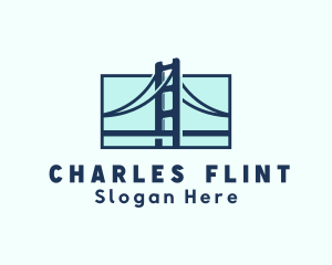 Road Bridge Infrastructure logo design