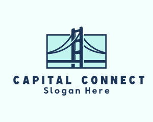 Road Bridge Infrastructure logo design