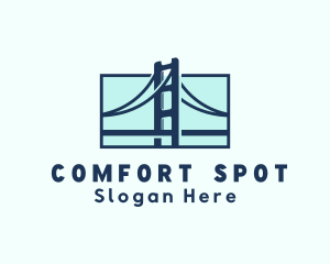 Road Bridge Infrastructure logo design