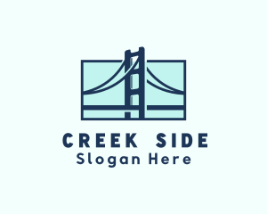 Road Bridge Infrastructure logo design