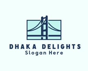 Road Bridge Infrastructure logo design