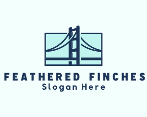 Road Bridge Infrastructure logo design