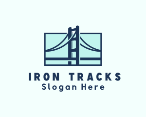 Road Bridge Infrastructure logo design