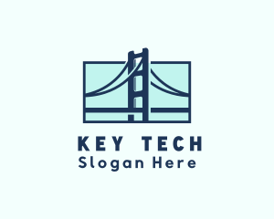 Road Bridge Infrastructure logo design