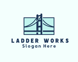 Road Bridge Infrastructure logo design