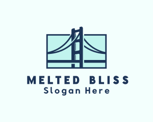 Road Bridge Infrastructure logo design