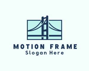 Road Bridge Infrastructure logo design