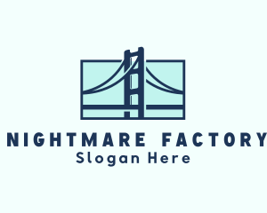 Road Bridge Infrastructure logo design