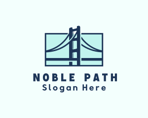 Road Bridge Infrastructure logo design