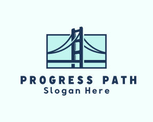 Road Bridge Infrastructure logo design