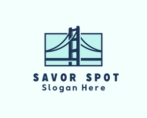 Road Bridge Infrastructure logo design