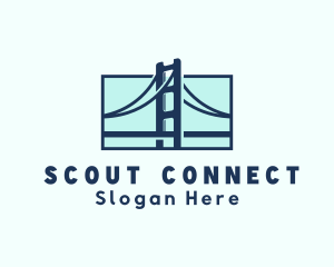 Road Bridge Infrastructure logo design