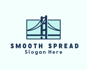 Road Bridge Infrastructure logo design