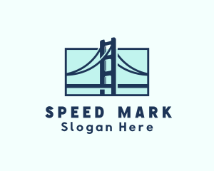 Road Bridge Infrastructure logo design