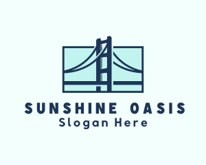 Road Bridge Infrastructure logo design