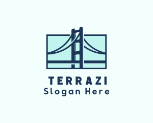 Road Bridge Infrastructure logo design