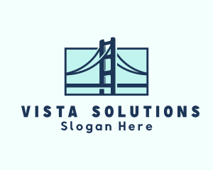 Road Bridge Infrastructure logo design