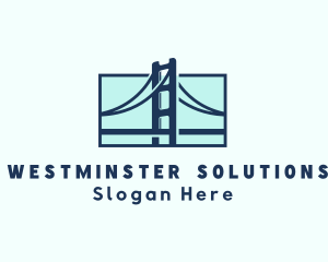 Road Bridge Infrastructure logo design